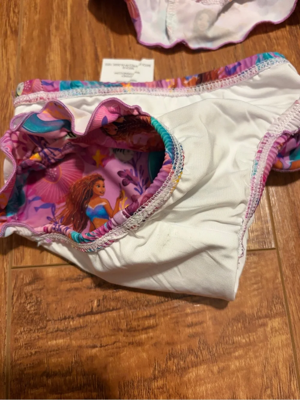POSH PEANUT x DISNEY | The Little Mermaid Long Sleeve Rash Guard swimsuit set